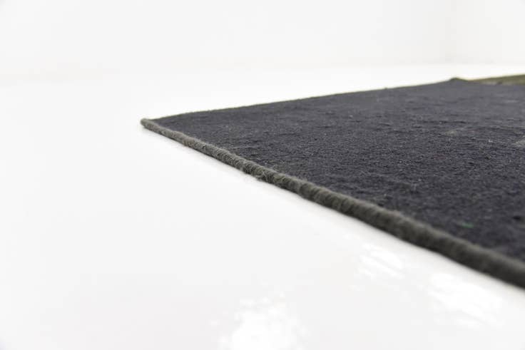 Detail image of 7' 3 x 10' Hand Woven Patchwork Wool Rug