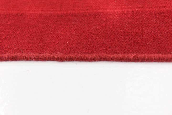 7' 2 x 10' Hand Woven Patchwork Wool Rug