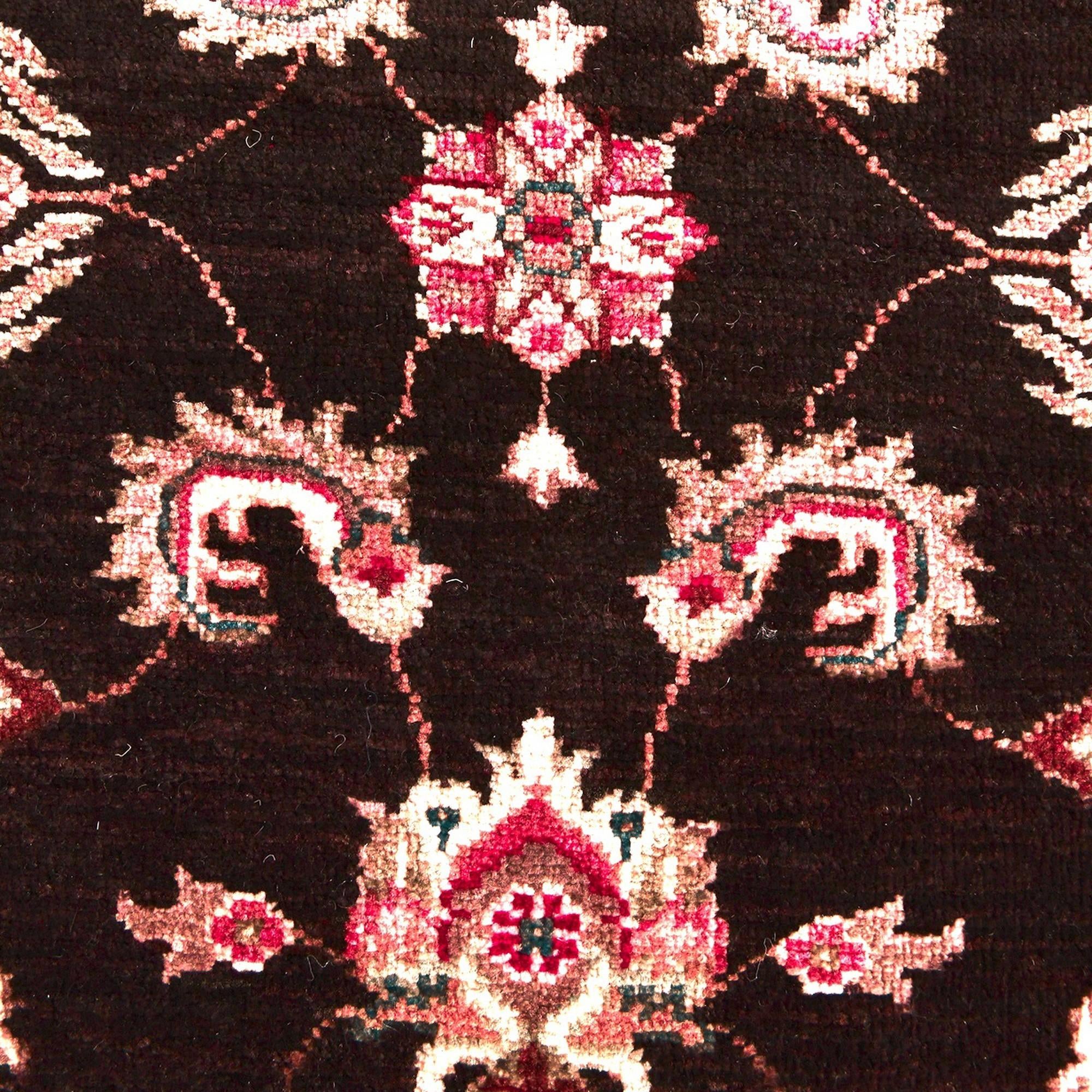 125cm x 185cm Hand Knotted Pershawar Ziegler Rug