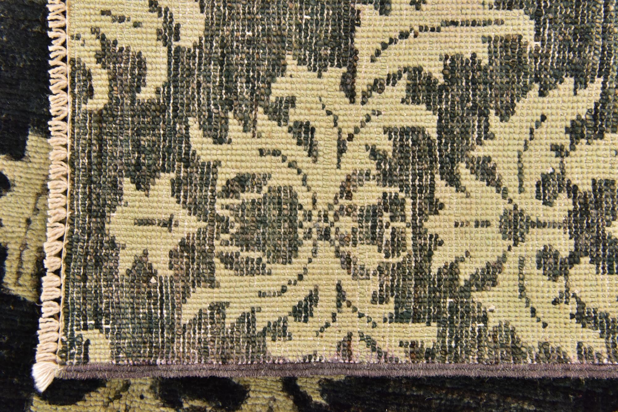 5' x 6' 4 Hand Knotted Peshawar Ziegler Oriental Rug