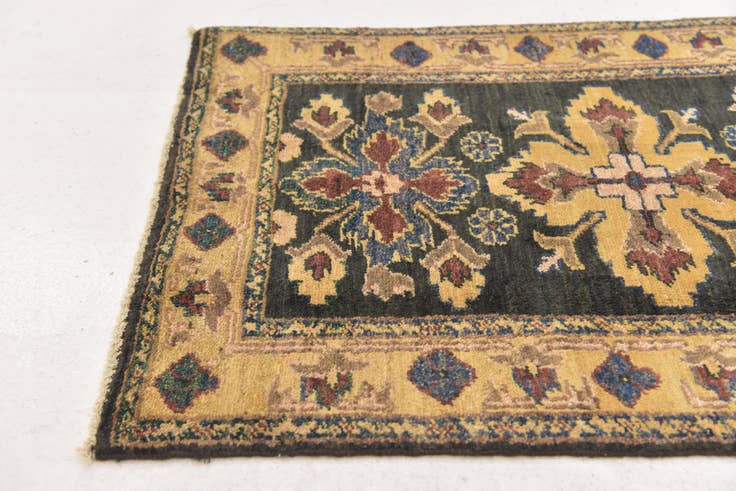 Detail image of 2' x 2' 10 Hand Knotted Peshawar Ziegler Rug