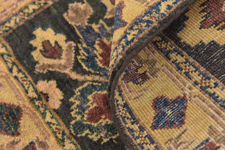 2' x 2' 10 Hand Knotted Peshawar Ziegler Rug