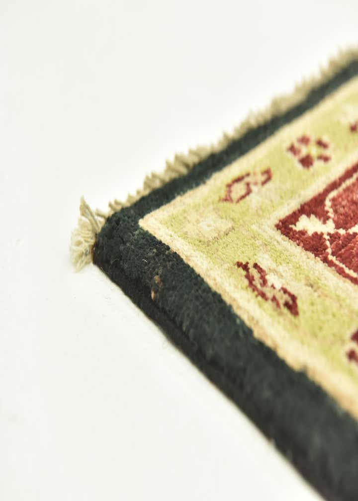6' 7 x 10' Hand Knotted Peshawar Ziegler Rug