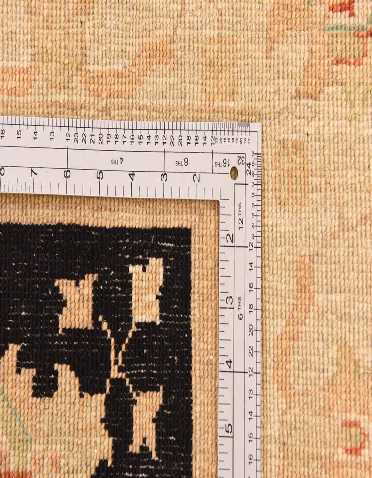 Detail image of 5' 9 x 7' 10  Hand Knotted Peshawar Ziegler Rug