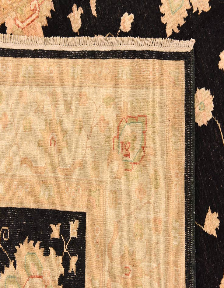 Detail image of 5' 9 x 7' 10  Hand Knotted Peshawar Ziegler Rug
