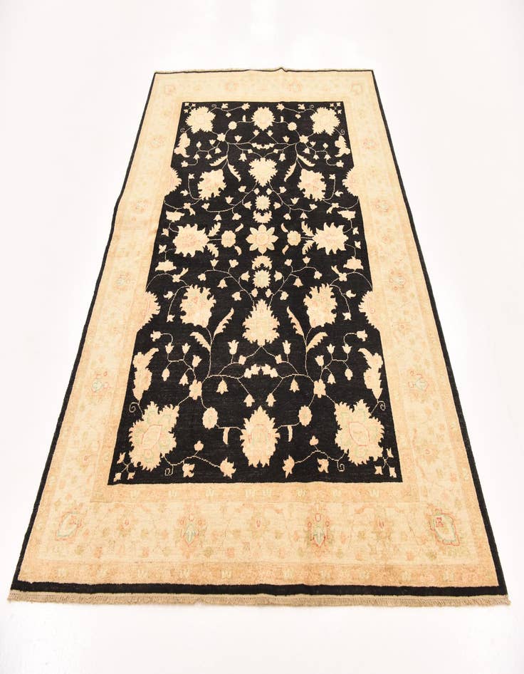 Detail image of 5' 9 x 7' 10  Hand Knotted Peshawar Ziegler Rug