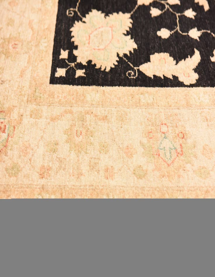 Detail image of 5' 9 x 7' 10  Hand Knotted Peshawar Ziegler Rug