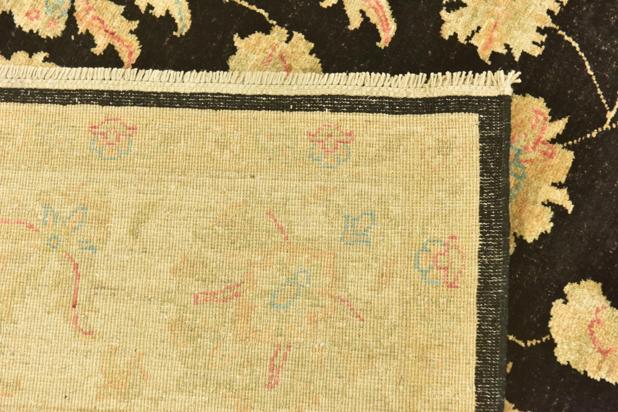 6' 7 x 9' 7 Hand Knotted Peshawar Ziegler Rug