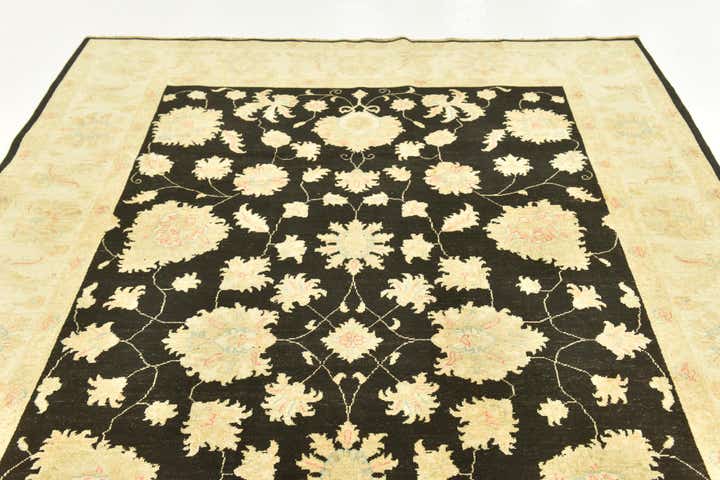 6' 7 x 9' 7 Hand Knotted Peshawar Ziegler Rug