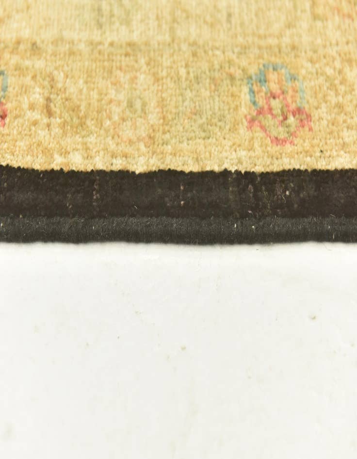 Detail image of 6' 7 x 9' 7  Hand Knotted Peshawar Ziegler Rug