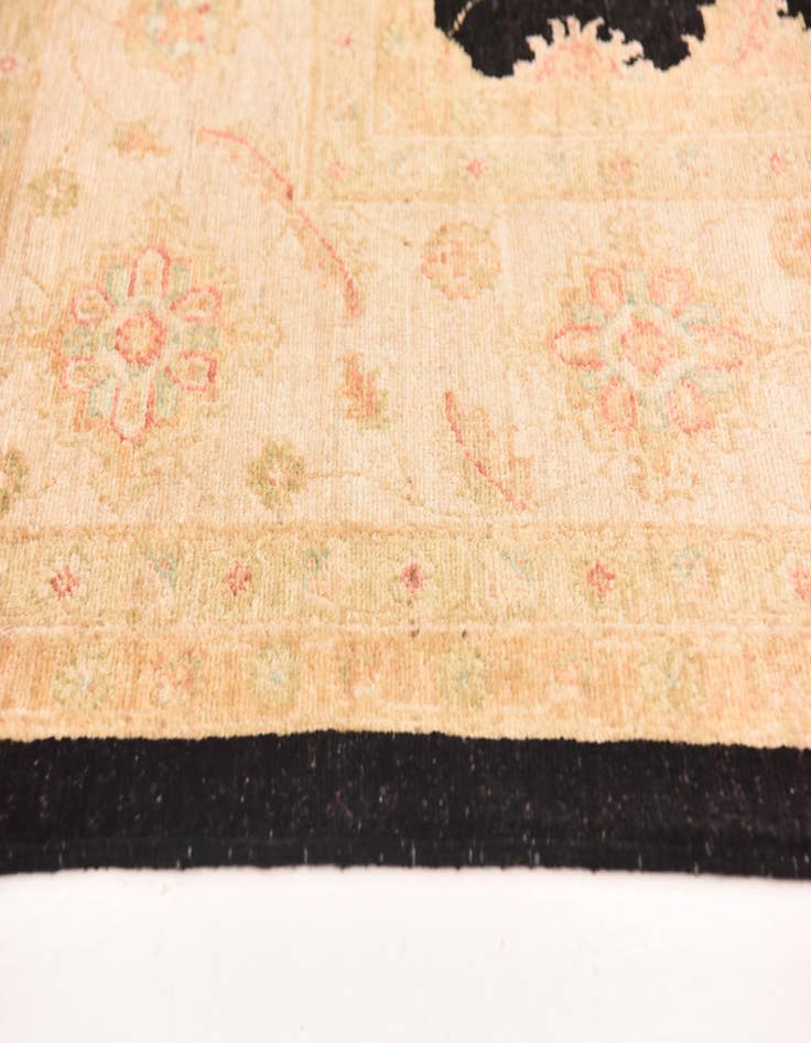 Detail image of 8' 4 x 10'  Hand Knotted Peshawar Ziegler Rug