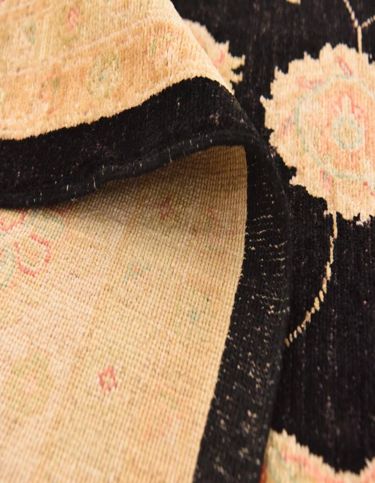 Detail image of 8' 4 x 10'  Hand Knotted Peshawar Ziegler Rug