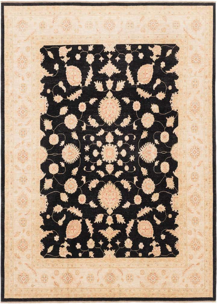 8' 4 x 10' Hand Knotted Peshawar Ziegler Rug