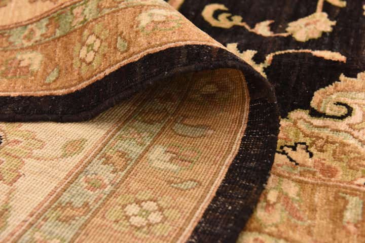 10' 3 x 13' 8 Hand Knotted Peshawar Ziegler Rug