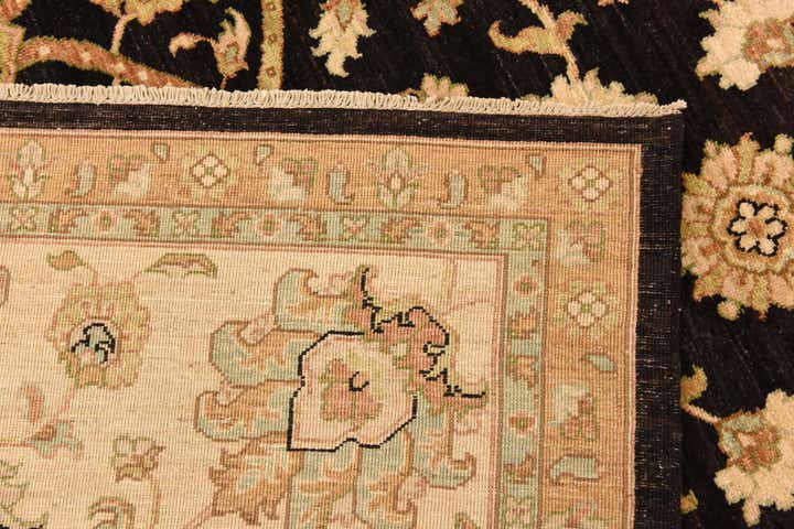 10' 3 x 13' 8 Hand Knotted Peshawar Ziegler Rug