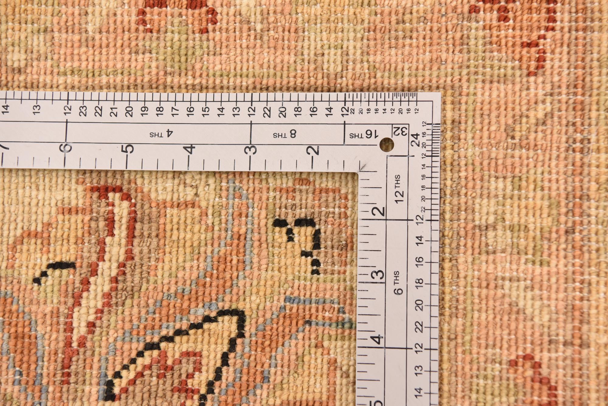 8' 2 x 9' 10 Hand Knotted Peshawar Ziegler Rug
