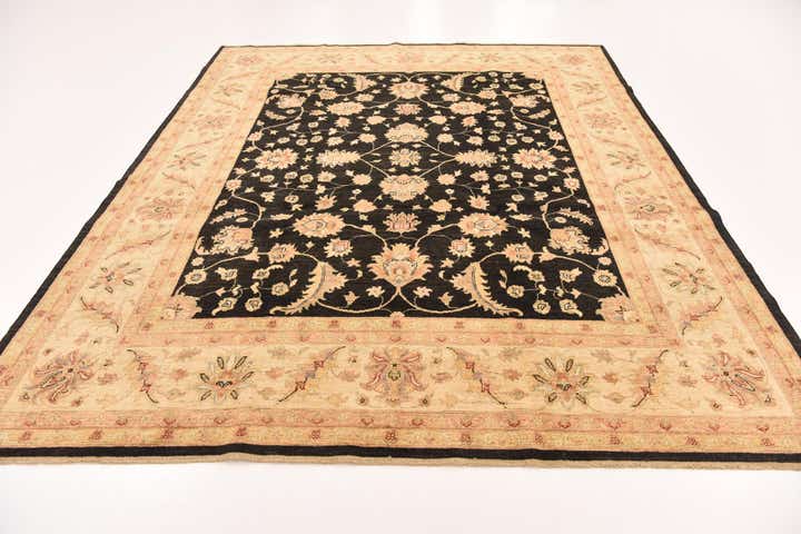 8' 2 x 9' 10 Hand Knotted Peshawar Ziegler Rug