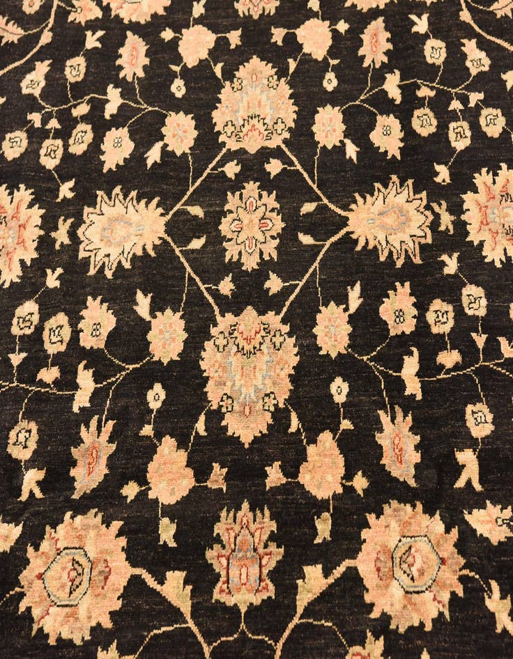 Detail image of 8' 2 x 9' 10 Hand Knotted Peshawar Ziegler Rug