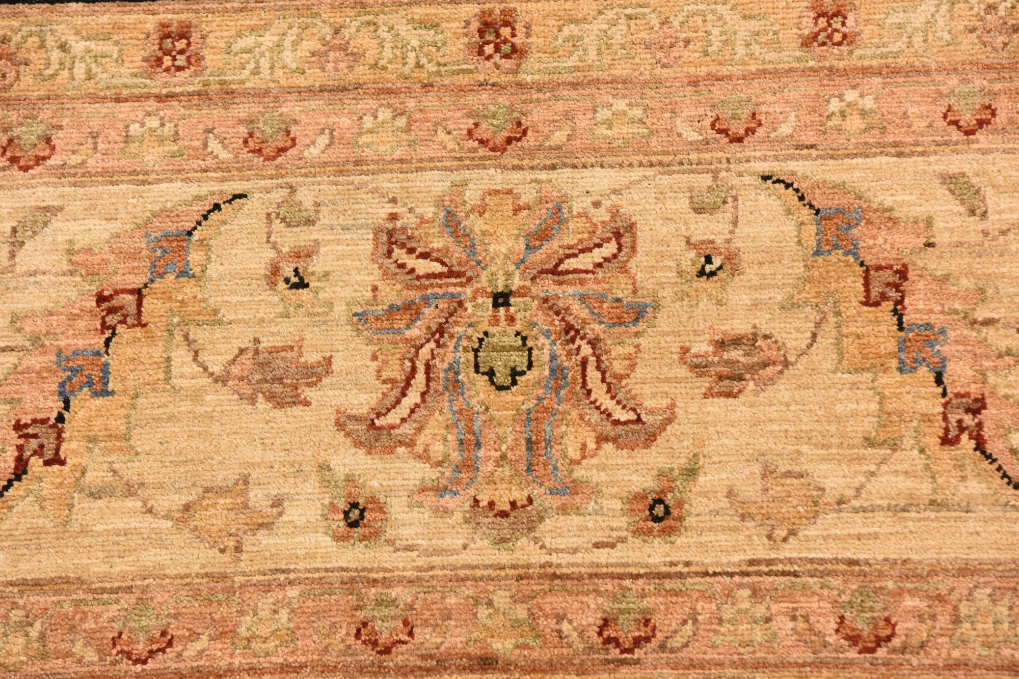 8' 2 x 9' 10 Hand Knotted Peshawar Ziegler Rug