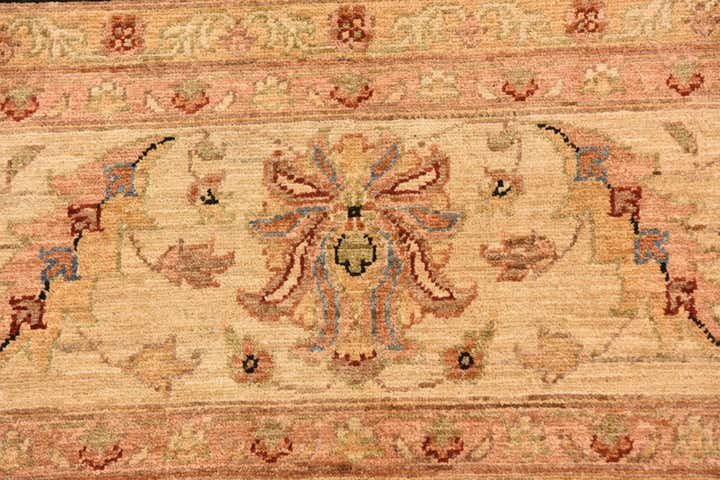 8' 2 x 9' 10 Hand Knotted Peshawar Ziegler Rug