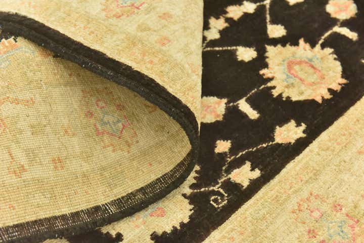 4' 2 x 5' 5 Hand Knotted Peshawar Ziegler Rug
