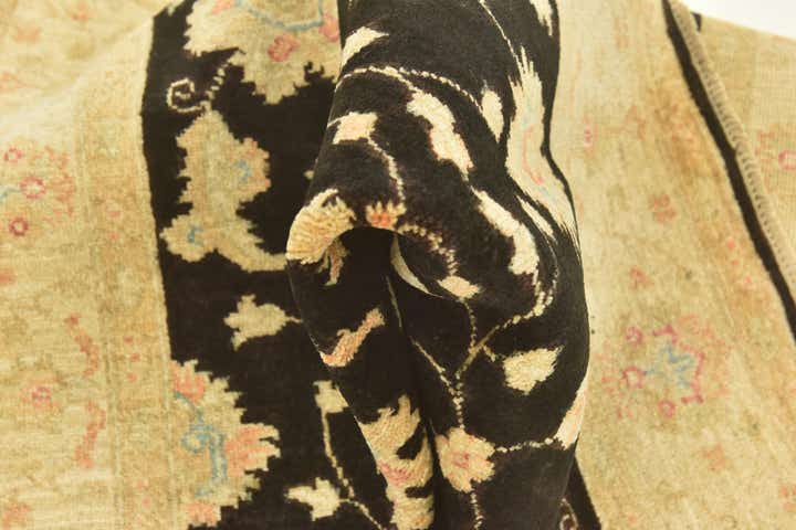 4' 2 x 5' 5 Hand Knotted Peshawar Ziegler Rug