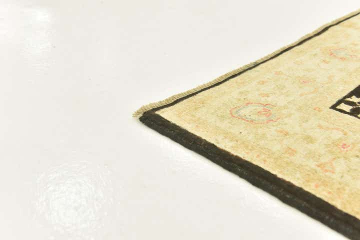 4' 2 x 5' 5 Hand Knotted Peshawar Ziegler Rug