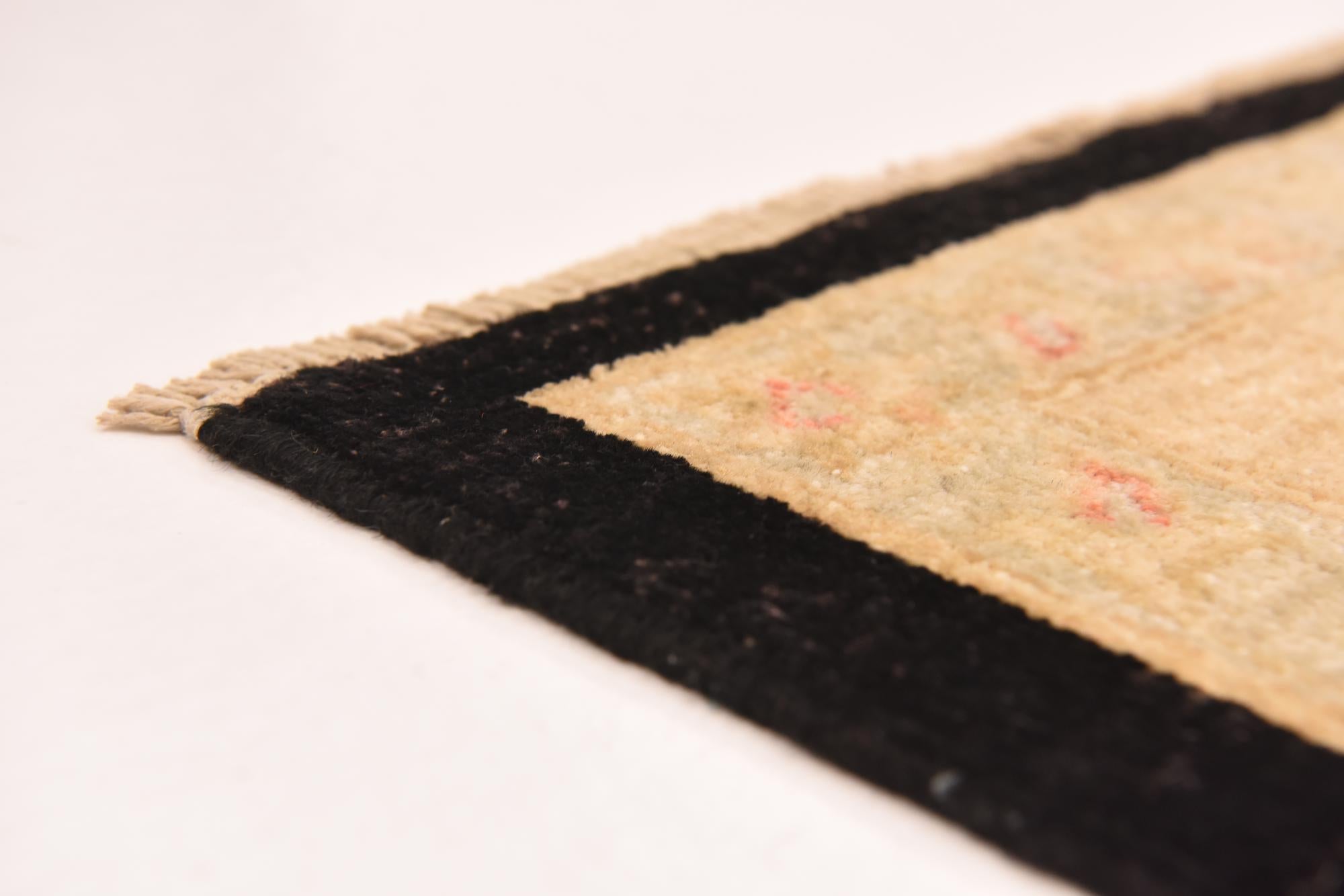6' 9 x 9' 9 Hand Knotted Peshawar Ziegler Rug