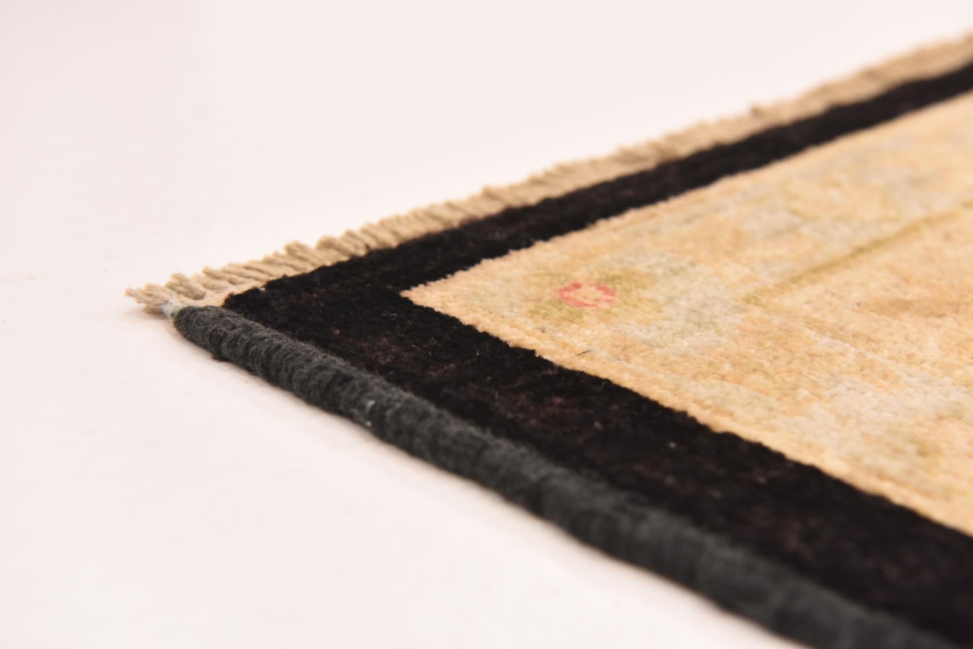 6' 10 x 9' 9 Hand Knotted Peshawar Ziegler Rug