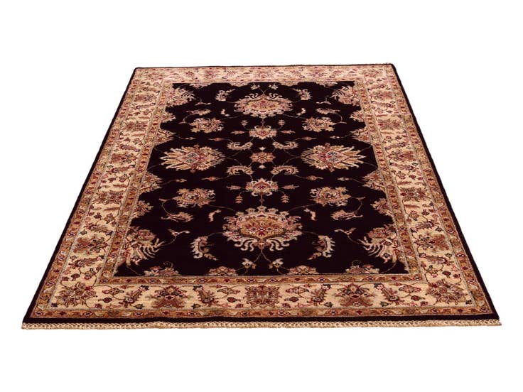 Detail image of 4' x 6' 2 Hand Knotted Peshawar Ziegler Rug