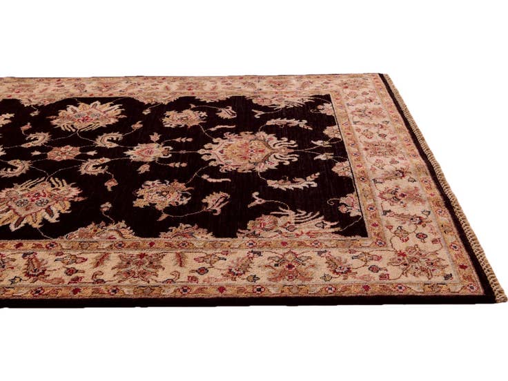 Detail image of 4' x 6' 2 Hand Knotted Peshawar Ziegler Rug