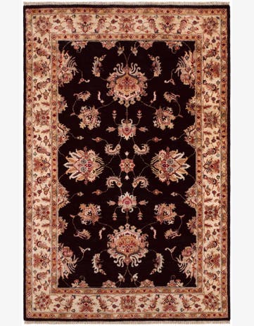 4' x 6' 2 Hand Knotted Peshawar Ziegler Rug