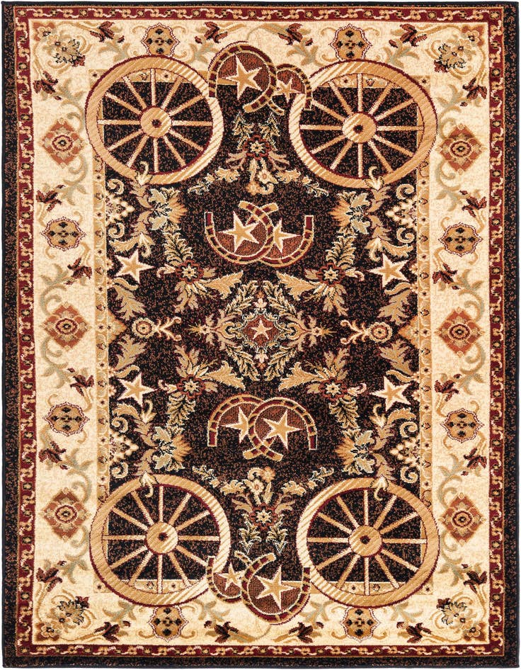 Detail image of 5' 3 x 8' Pioneer Rug