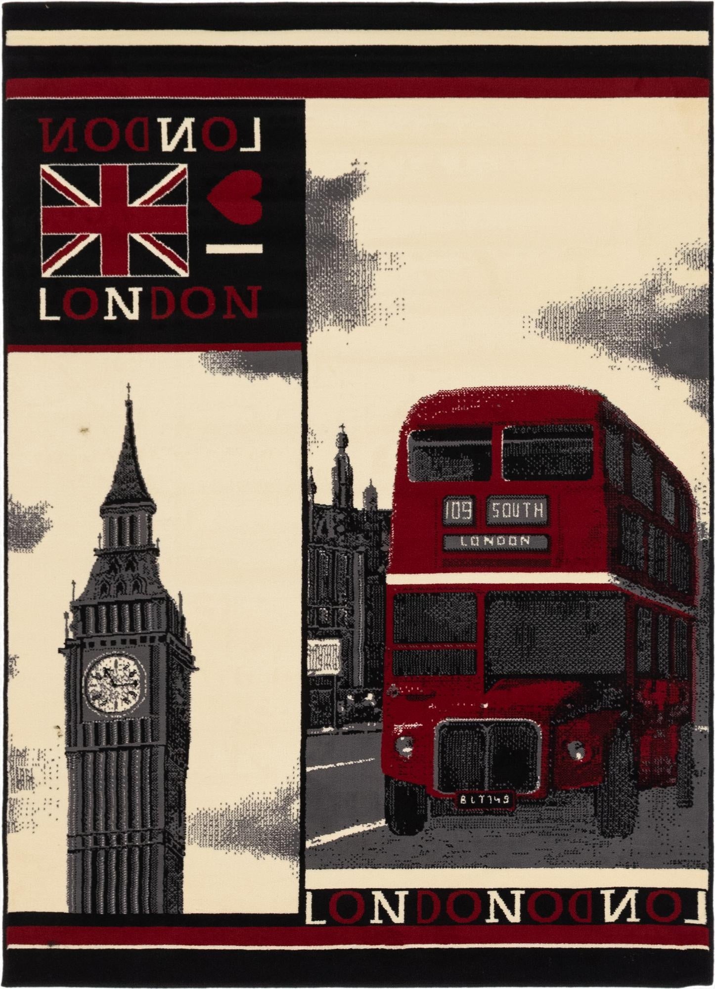 5' 4 x 7' 3 Play Time Rug