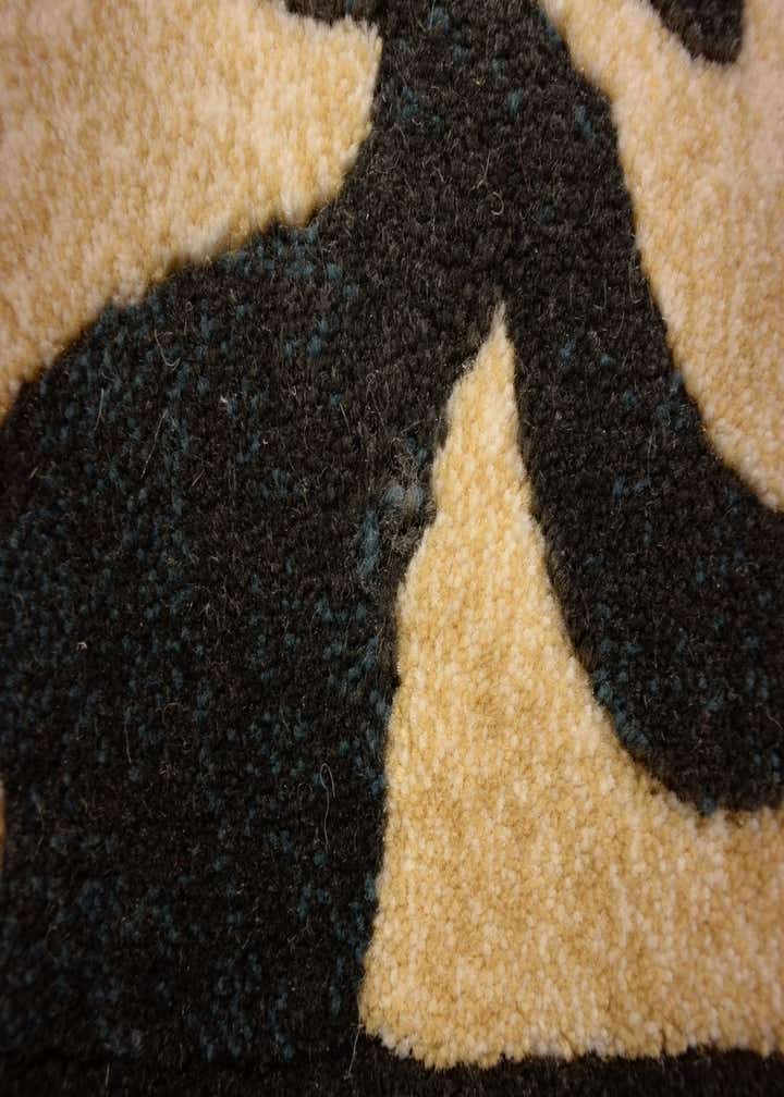 6' 7 x 9' 10 Reproduction Gabbeh Rug