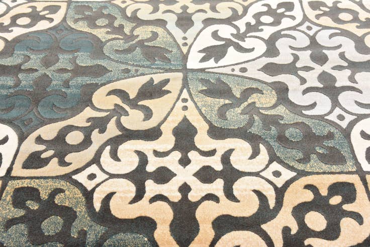 Detail image of 6' 7 x 9' 10 Reproduction Gabbeh Rug