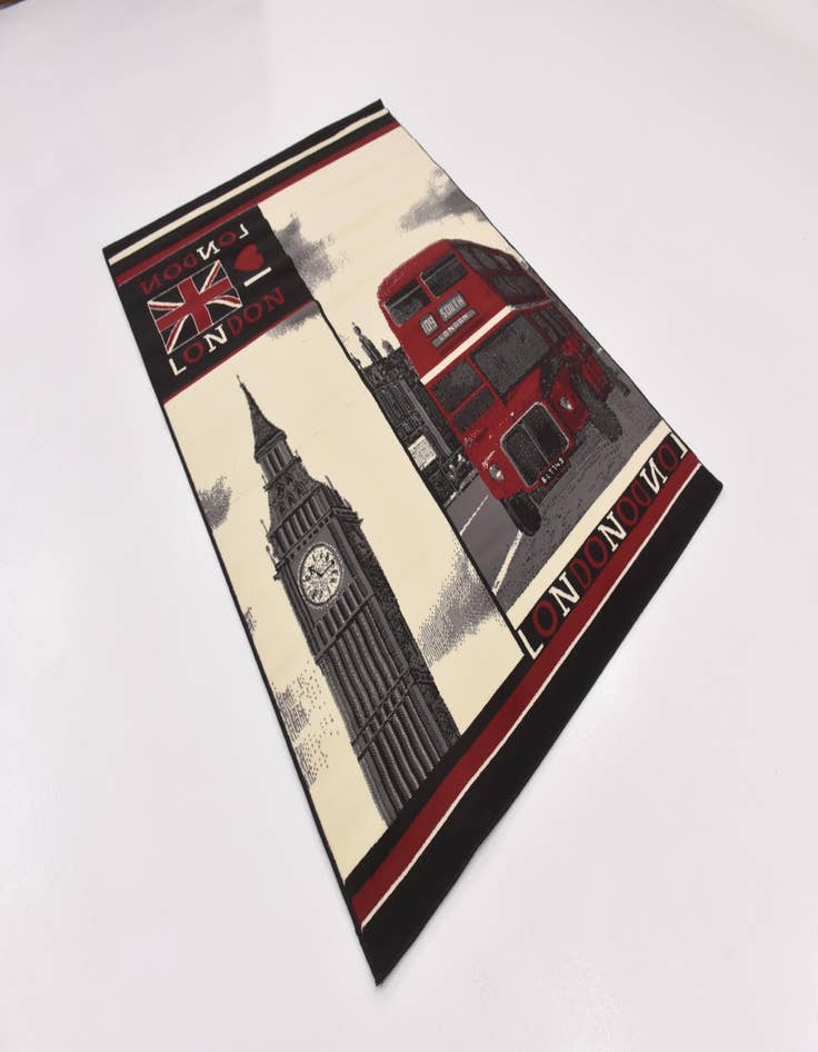 Detail image of 5' 3 x 7' 4 Reproduction Gabbeh Rug