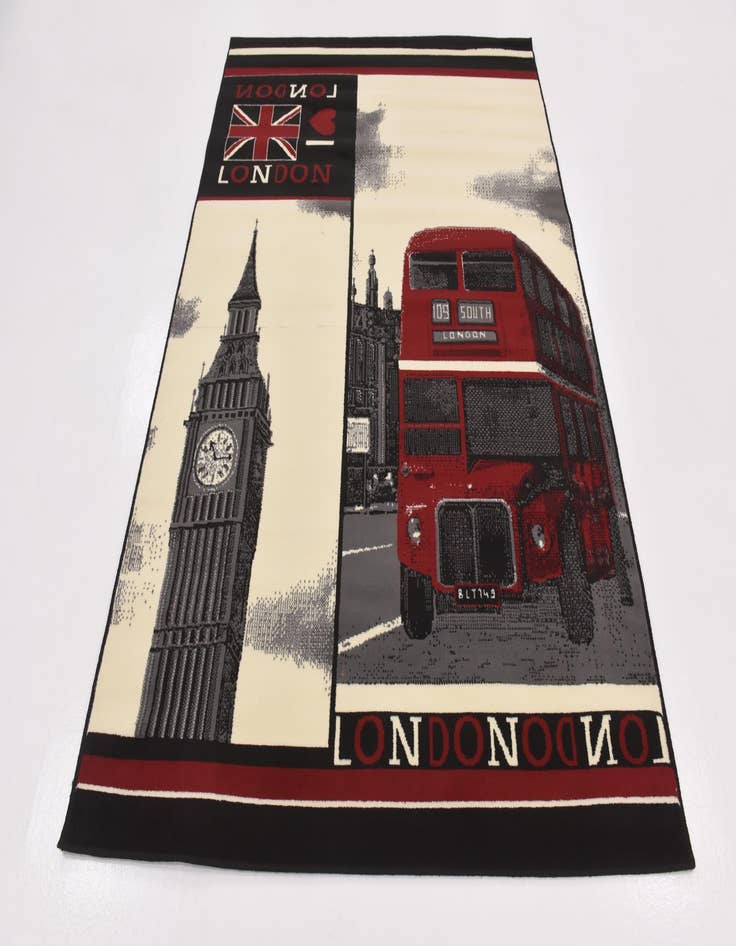 Detail image of 5' 3 x 7' 4 Reproduction Gabbeh Rug