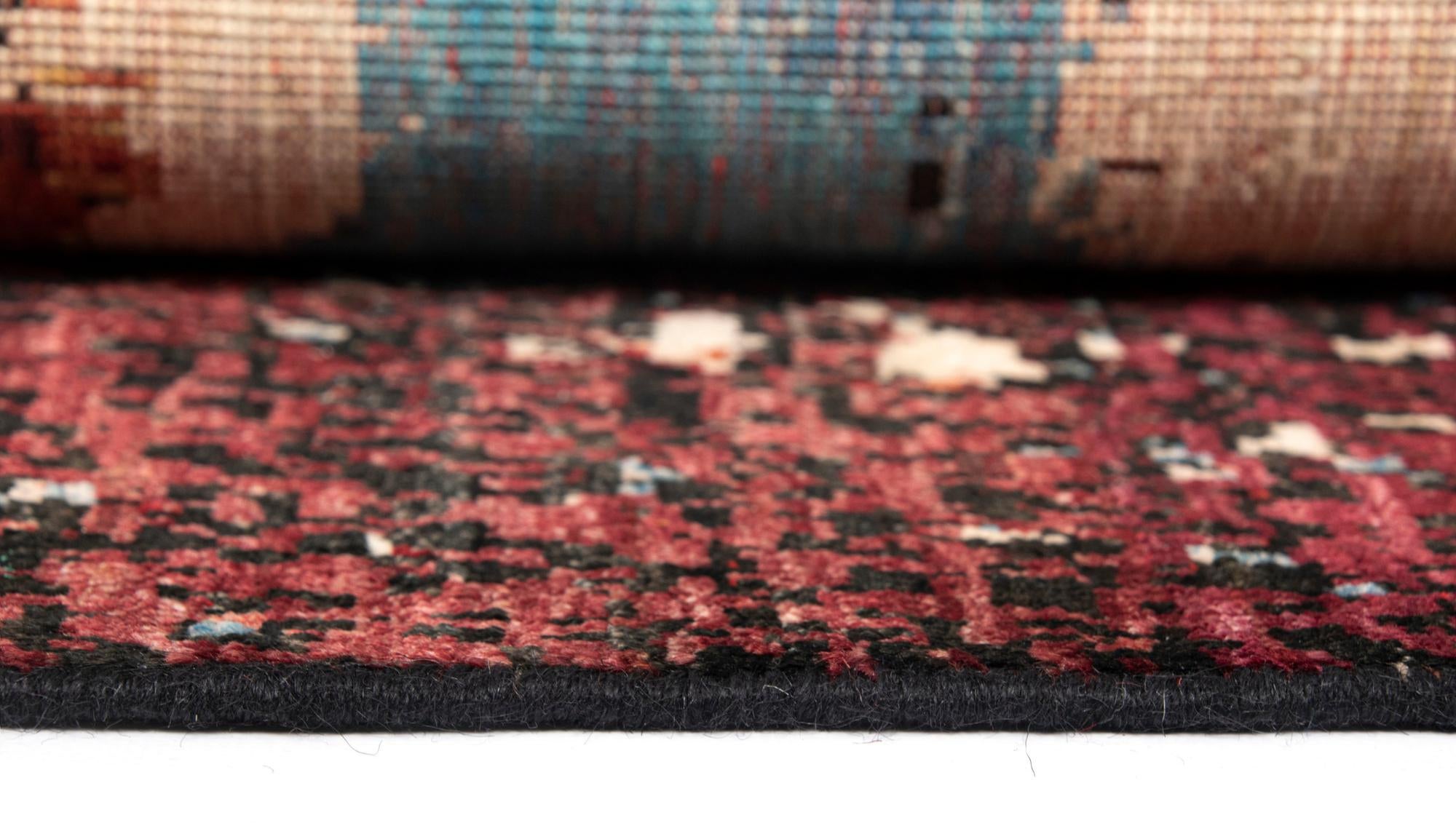 6' 7 x 9' 7 Rubin Wool Rug