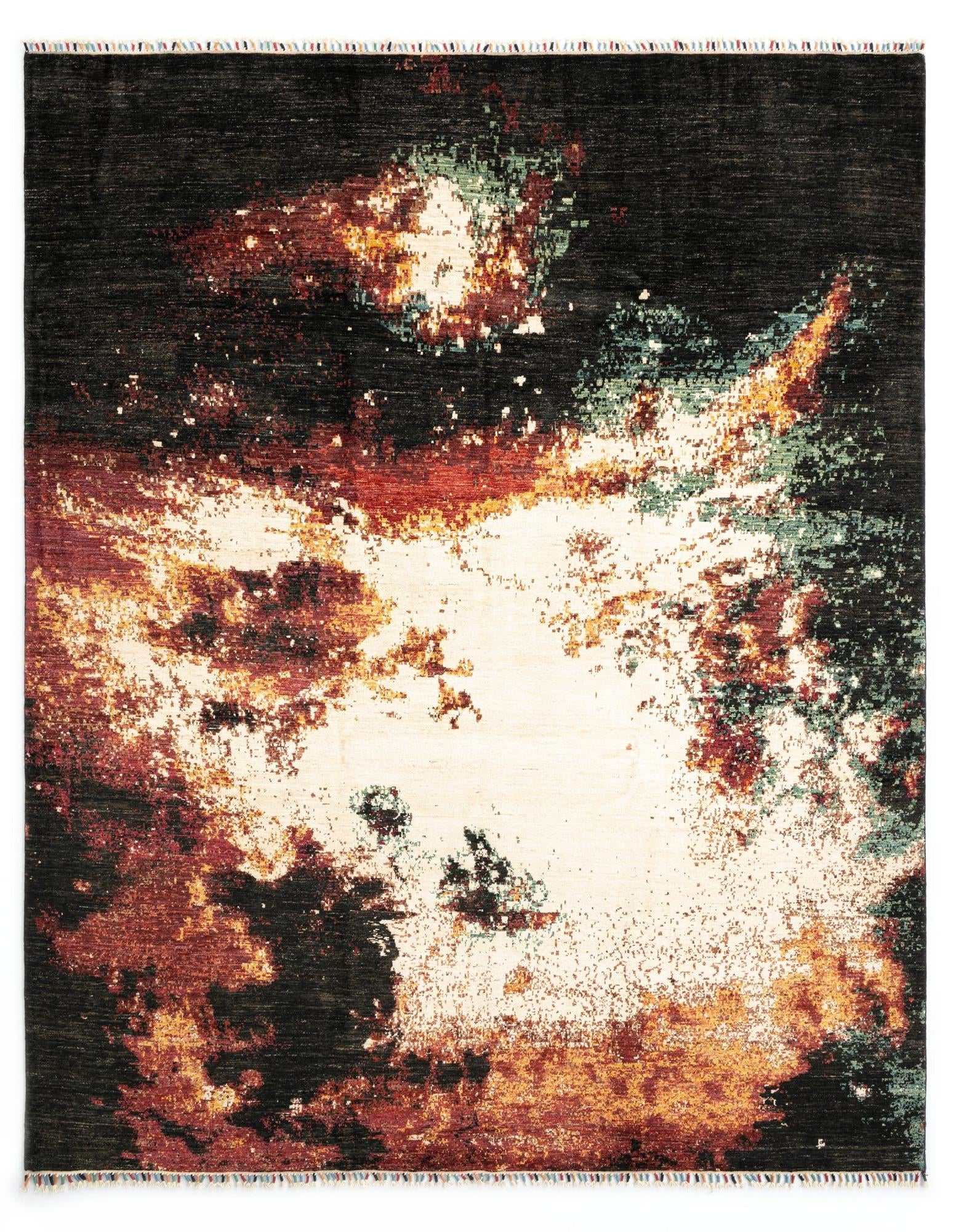 7' 10 x 9' 10 Rubin Wool Rug