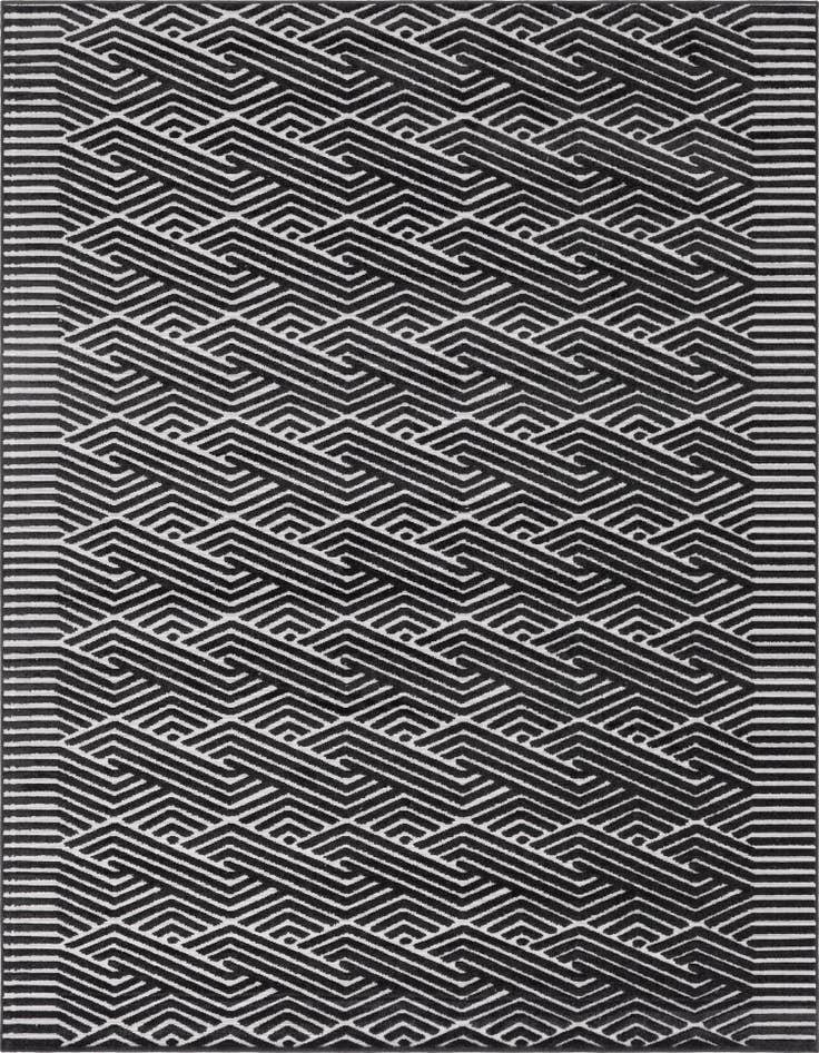 Detail image of 9' x 12' Easy-Clean Sabrina Soto Hudson Indoor / Outdoor Rug