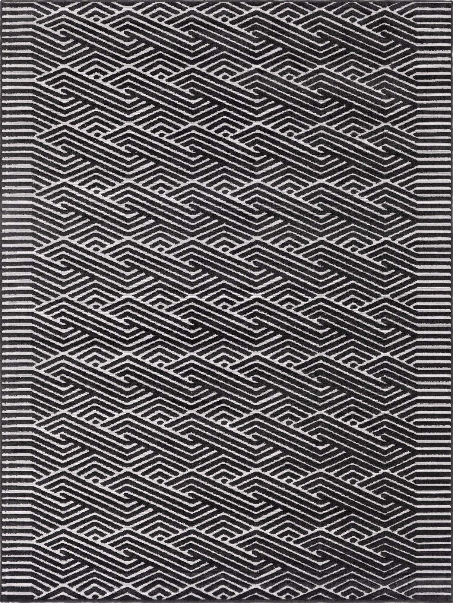 9' x 12' Easy-Clean Sabrina Soto Hudson Indoor / Outdoor Rug