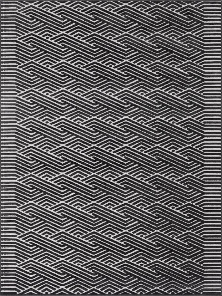 Detail image of 9' x 12' Easy-Clean Sabrina Soto Hudson Indoor / Outdoor Rug