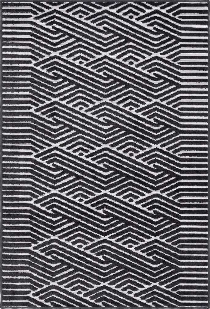 4' x 6' Easy-Clean Sabrina Soto Hudson Indoor / Outdoor Rug