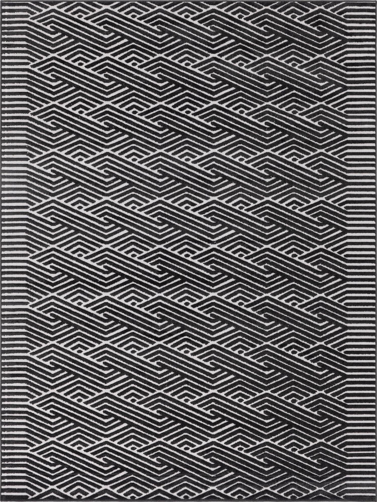 9' x 12' Easy-Clean Sabrina Soto Hudson Indoor / Outdoor Rug