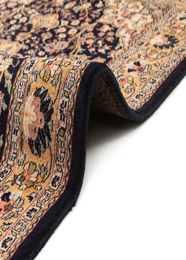4' 4 x 6' 5 Hand Knotted Sarough Oriental Wool Rug