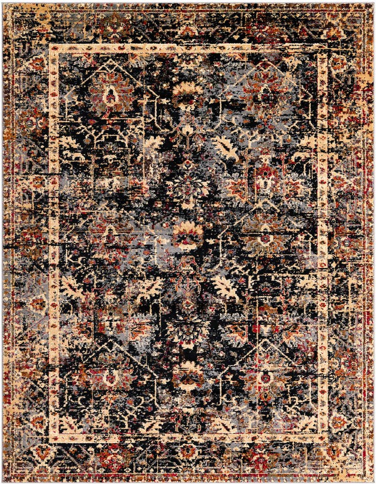 Detail image of 5' 3 x 8' Saturn Rug