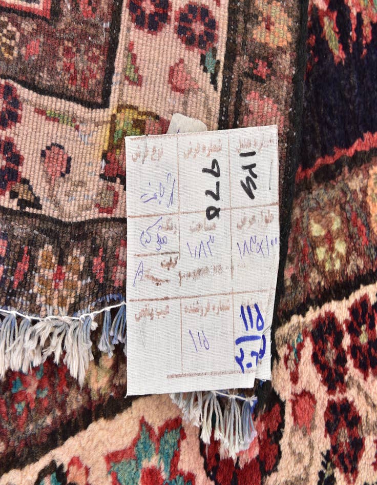 Detail image of 3' 5 x 6'  Hand Knotted Shahrbaft Persian Wool Rug