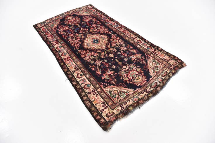 Detail image of 3' 5 x 6' Hand Knotted Shahrbaft Persian Wool Rug