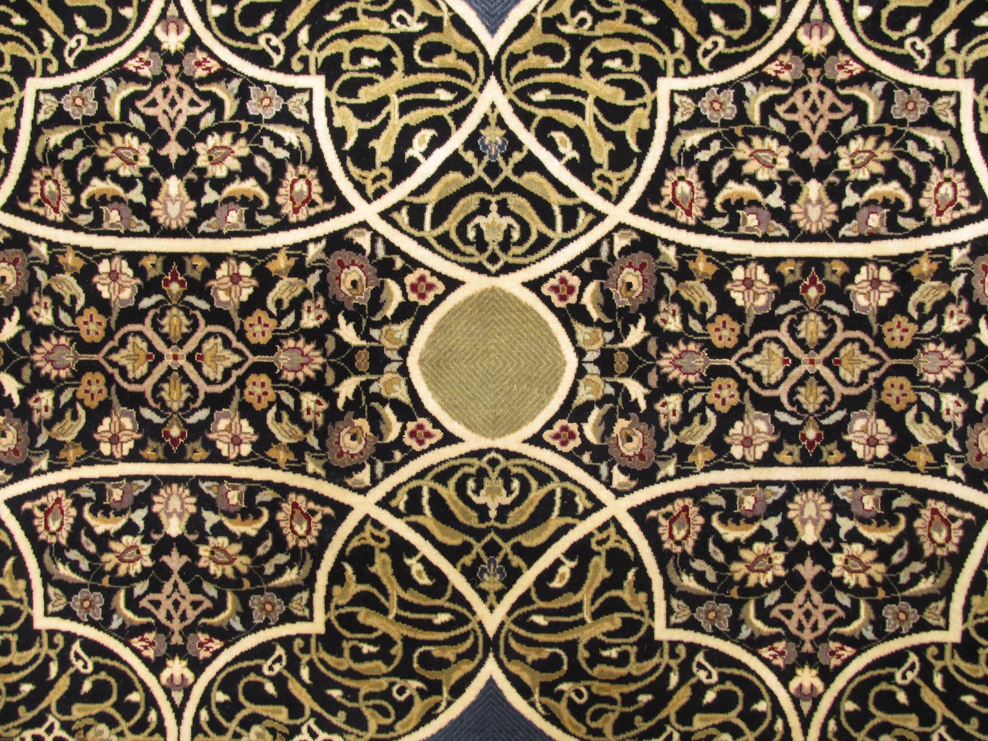 9' x 12' 1 Hand Knotted Tabriz Hadji Jalili Oriental Rug